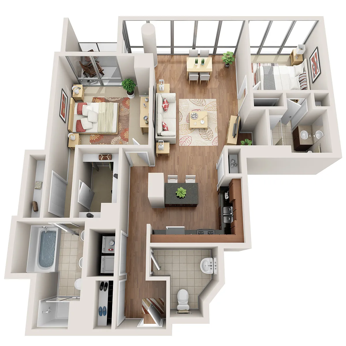 Floor plan 2E