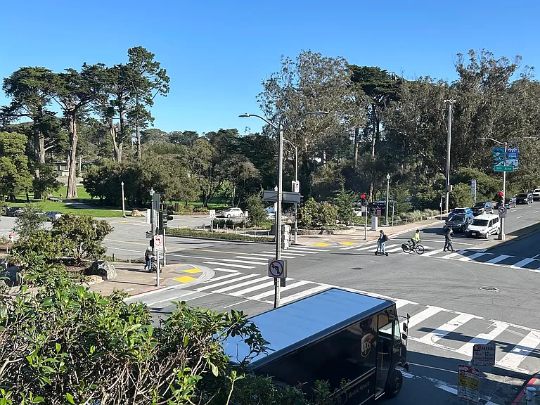 Golden Gate Park views!