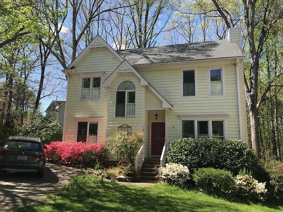 front view in spring