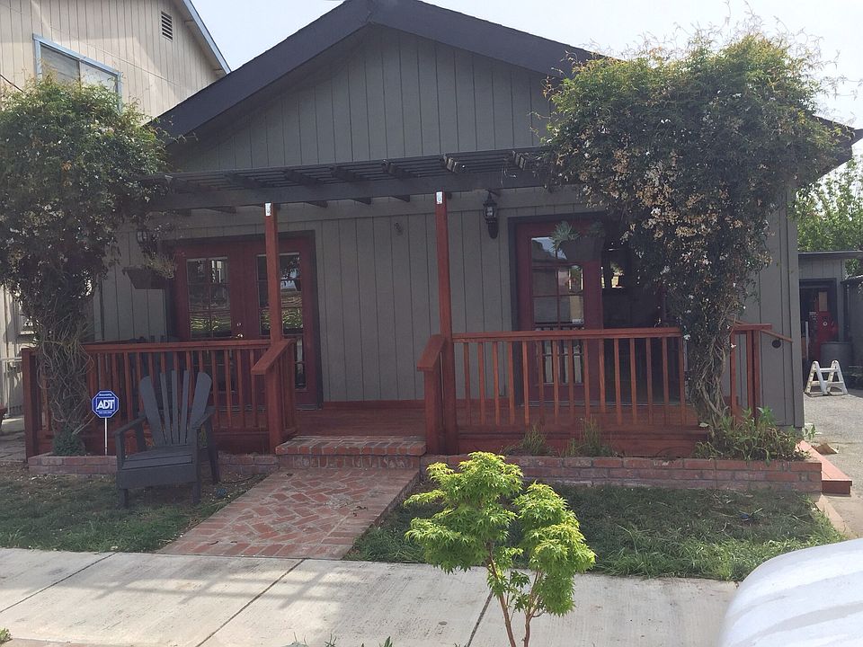 Redwood deck