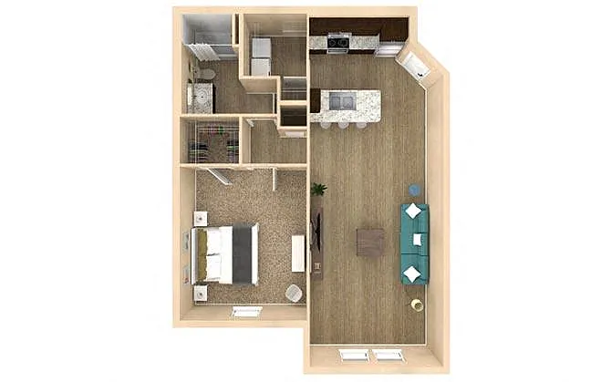 Floor plan Sanctuary II