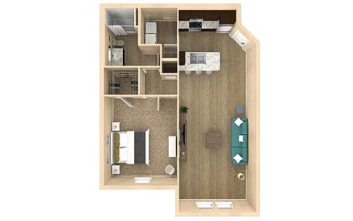 Floor plan Sanctuary II