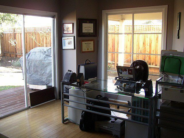 Lower office or possible bedroom