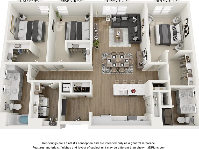 Franklin 3-bed type 2 Franklin 3-bed type 2