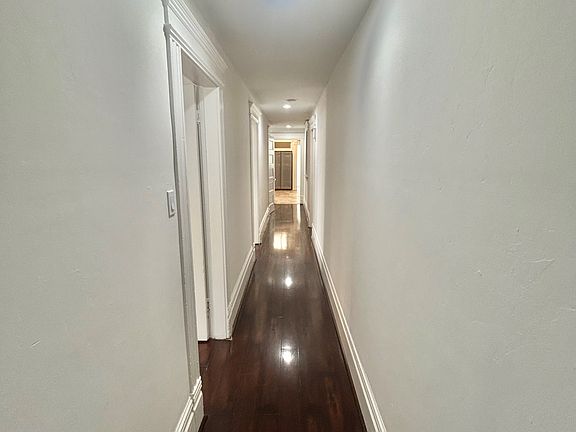 looking west from apartment entrance door