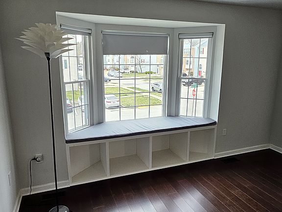 Bay window with seating