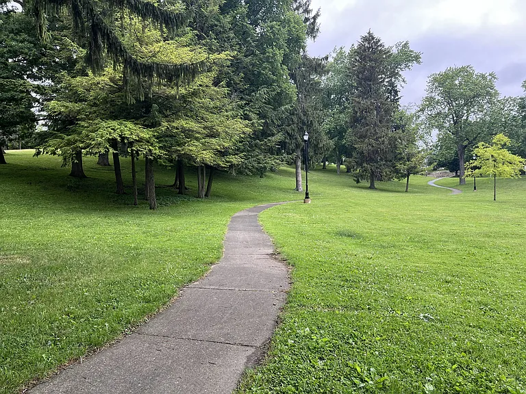 Walking paths in the neighborhood perfect for walking the dogs.