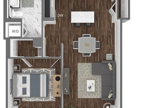 2nd image of 22 E 1st St APT 409