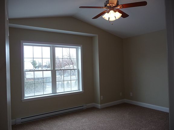 Master Bedroom with bump-out and cathedral ceiling