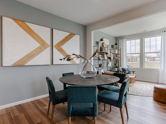 Dining Room, Open to Opt. Sunroom