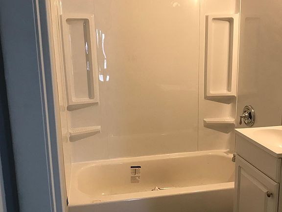 Brand new bathroom; tub, sink, toilet, floor and fixtures!