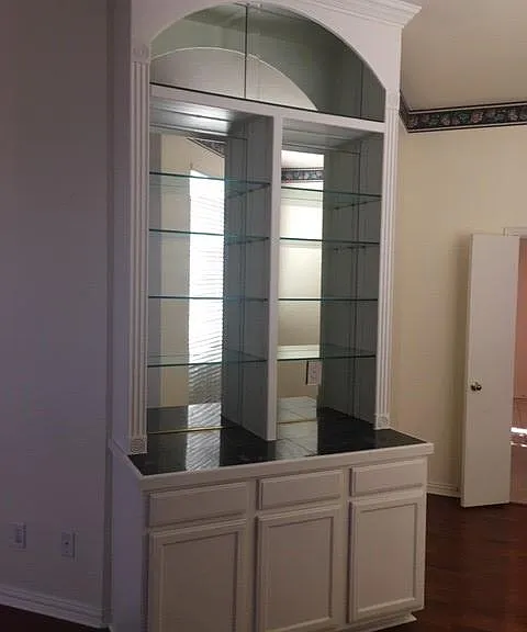 Dry Bar (or formal cabinet)