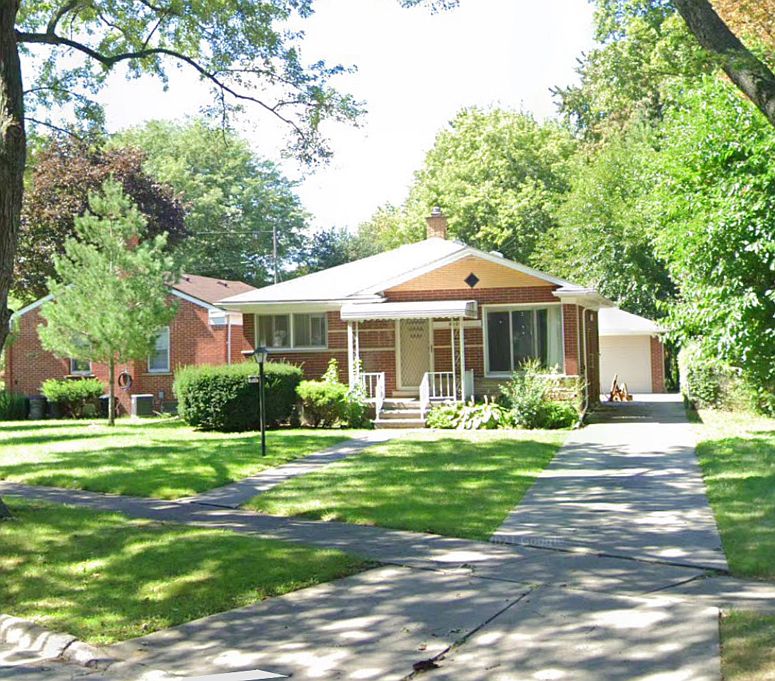 Front of the house