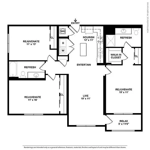 Floor plan C1