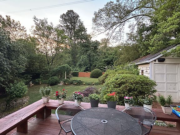 Summer backyard - flat with abundant space