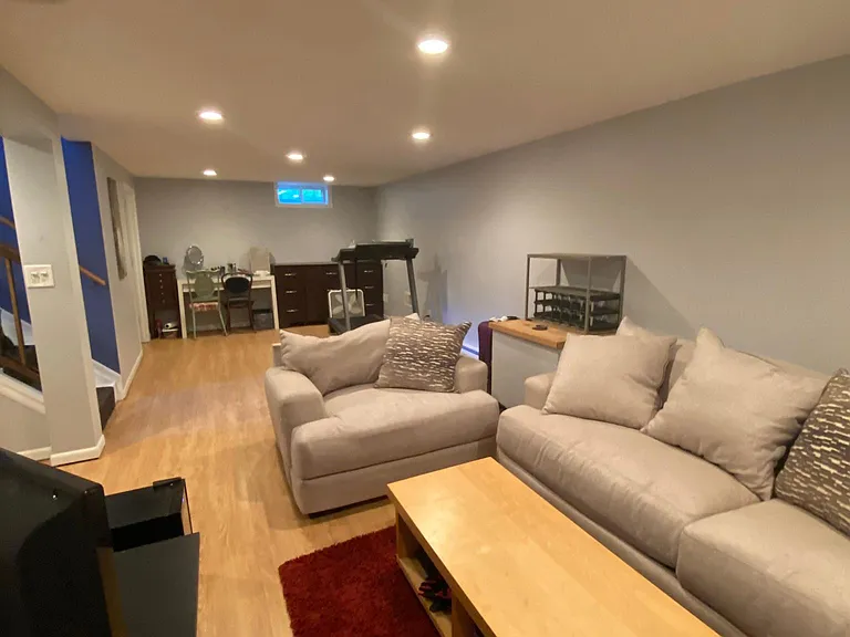 Downstairs family room