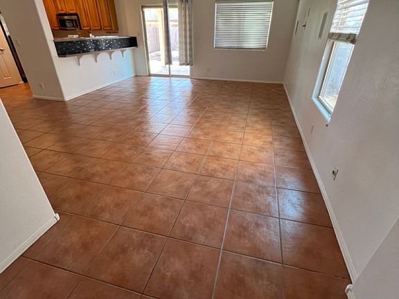 entry way into living room