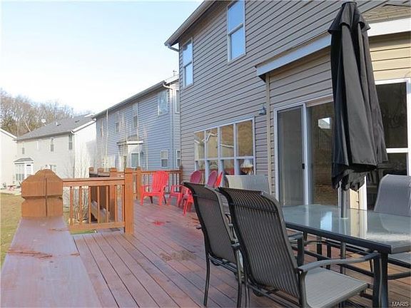 Deck from side view.  Waiting for summer months of fun!