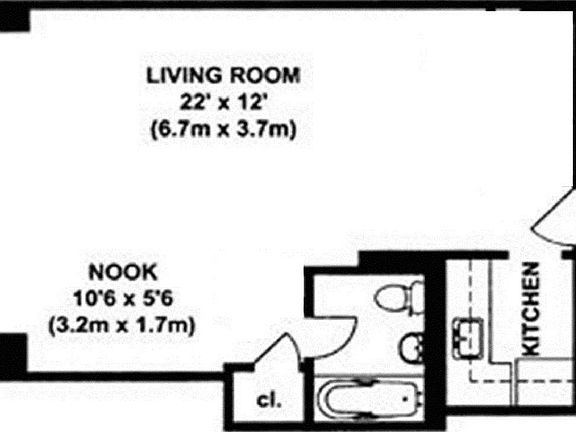 2nd image of 175 W 12th St APT 15M