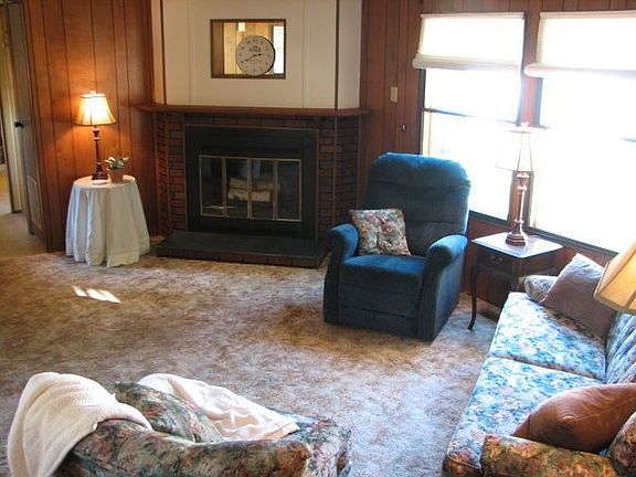 Spacious LR w/ Fireplace