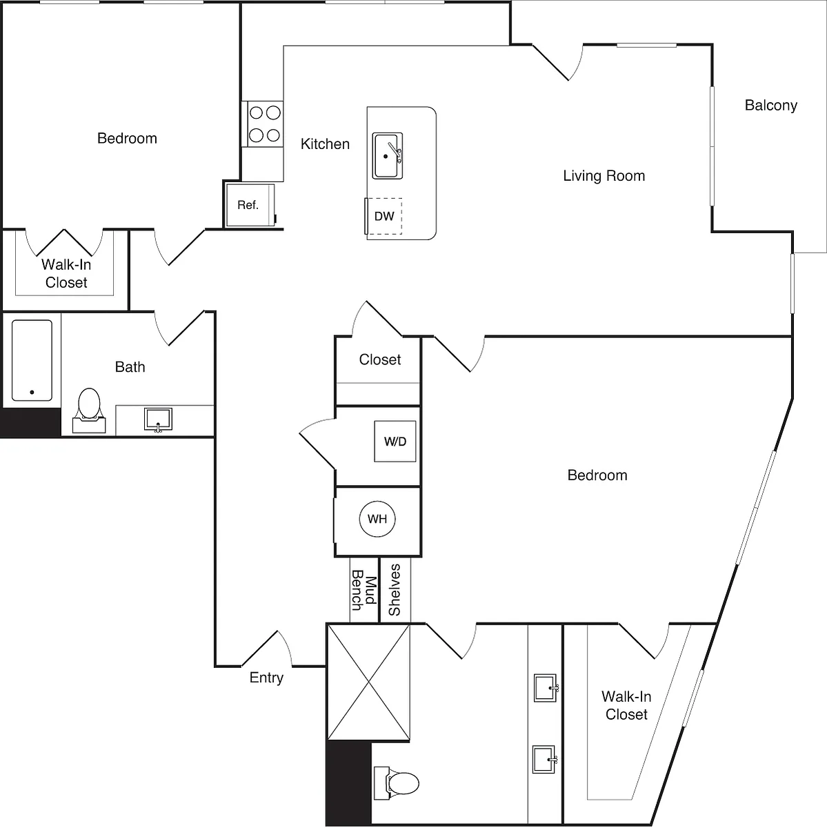 Floor plan B2