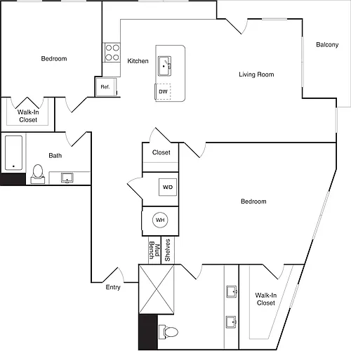 Floor plan B2