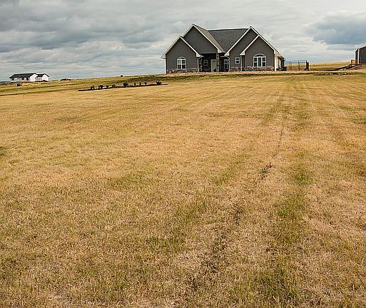 Front corner of the property