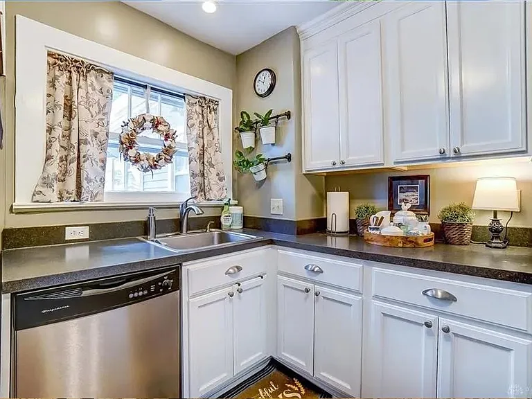 Kitchen, north side with dishwasher and lots of cabinet space