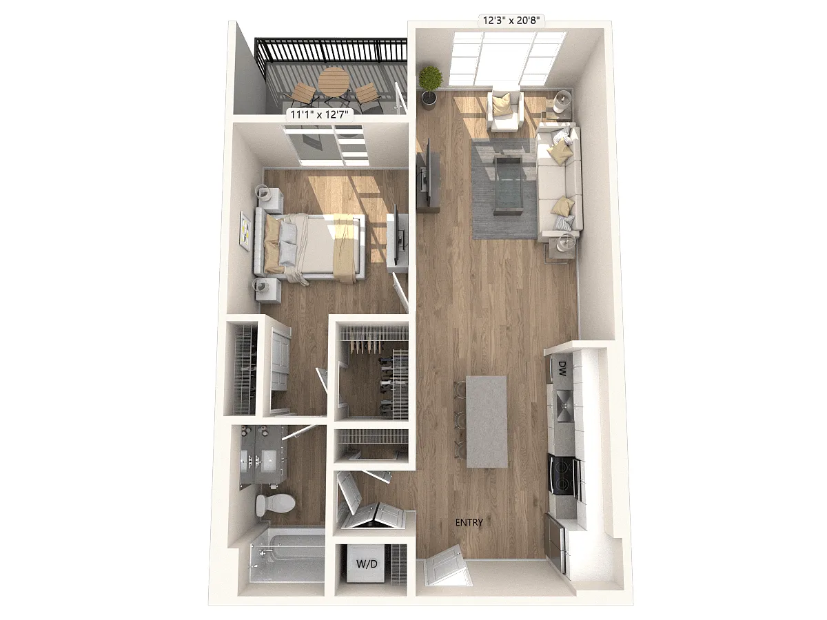 Floor plan AM15a-FP1