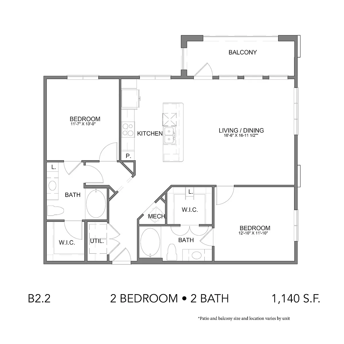 Floor plan B21