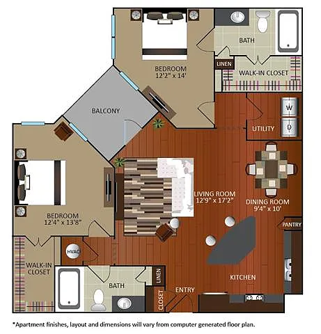 Floor plan B1