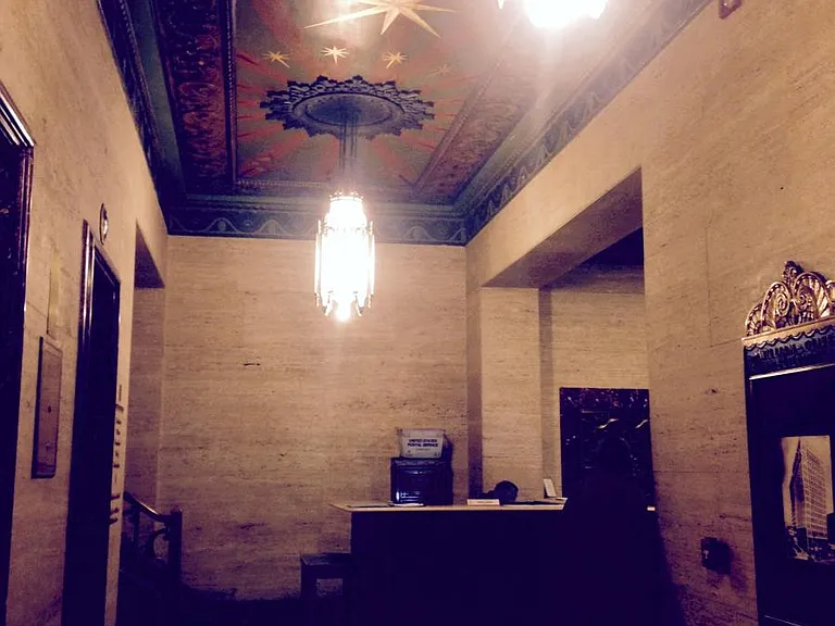 The lobby.