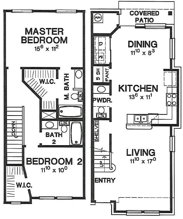 Floor plan B3