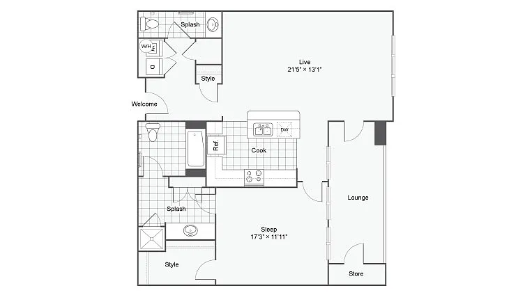 Floor plan A32
