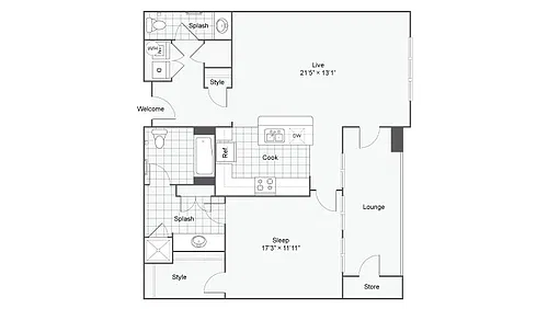 Floor plan A32
