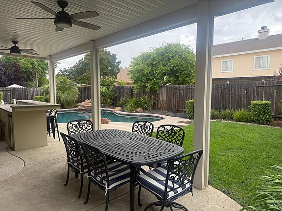 Backyard oasis