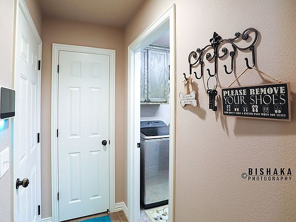Hall to laundry room/garage