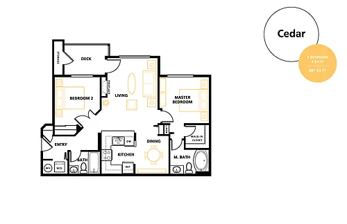Floor plan Cedar