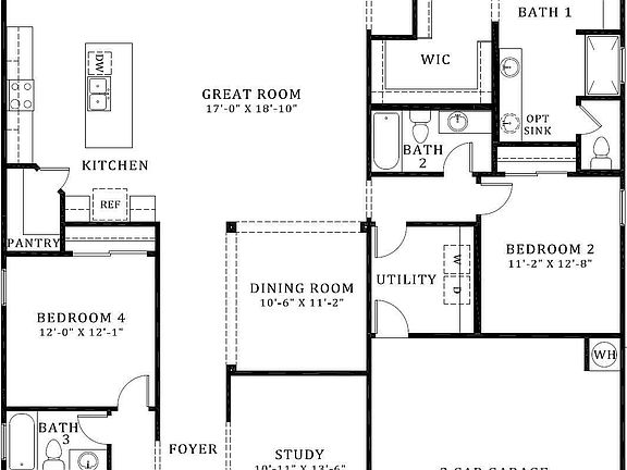2nd image of 1032 W FALLS CANYON Drive