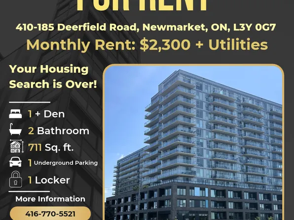185 Deerfield Rd #410, Newmarket, ON L3Y 0G7