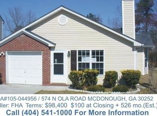574 N Ola Rd, McDonough, GA 30252