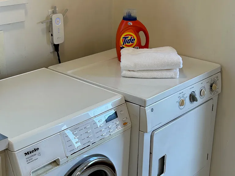 European washer and dryer