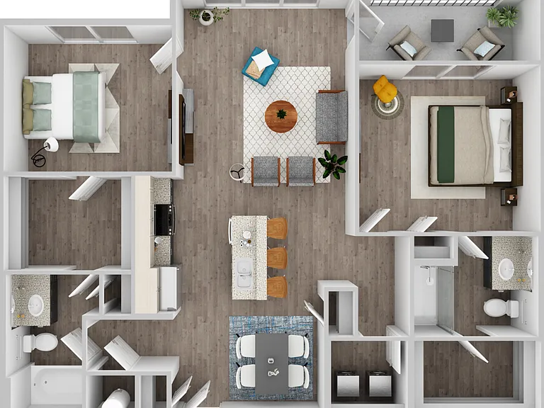 B4 ALT floor plan Apex Apopka