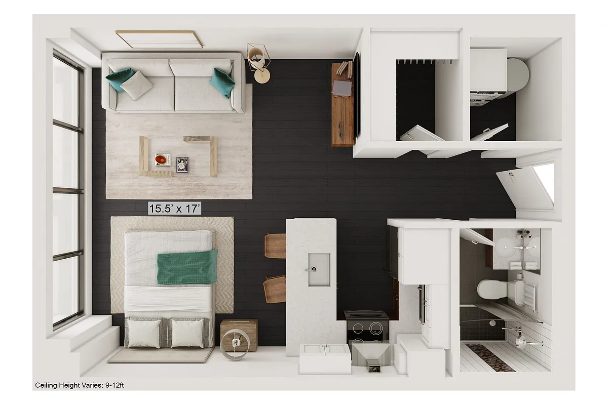 Floor plan Nifty - Studio