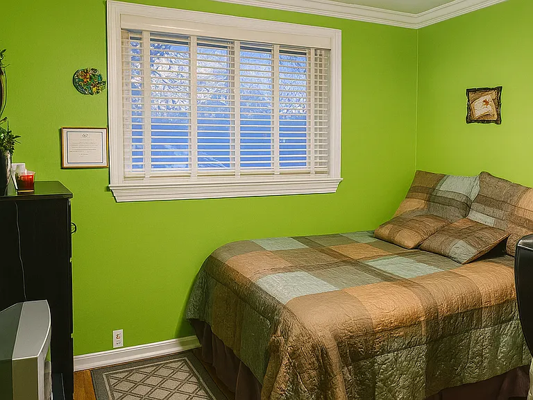 Bedroom A: $980 Private room with Double sized bed