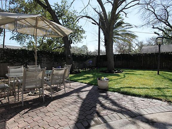 Inviting Patio and Privacy Fenced Back Yard