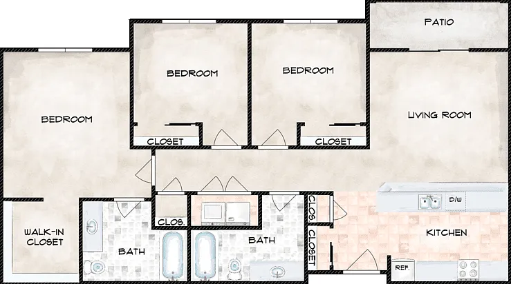 Mira Floorplan Diagram