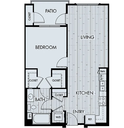 Floor plan Reata Plan 1B
