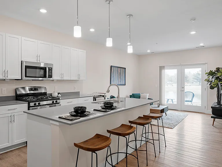 Expansive Kitchen Island