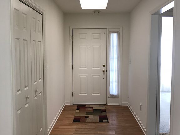 Foyer and front door